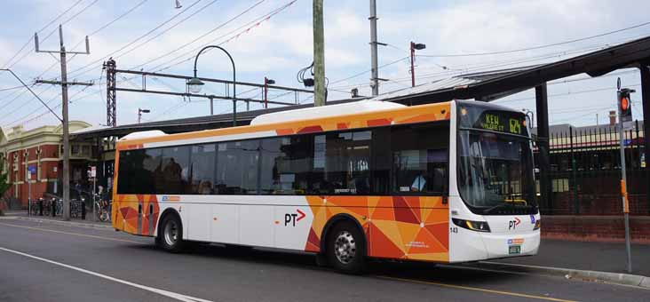 CDC Melbourne Volvo B7RLE Volgren Optimus 143